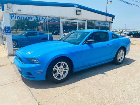 2014 Ford Mustang for sale at Pioneer Auto in Ponca City OK