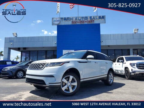 2018 Land Rover Range Rover Velar for sale at Tech Auto Sales in Hialeah FL