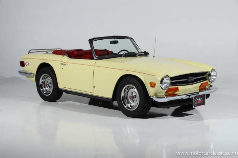 1973 Triumph TR6 for sale at Motorcar Classics in Farmingdale NY