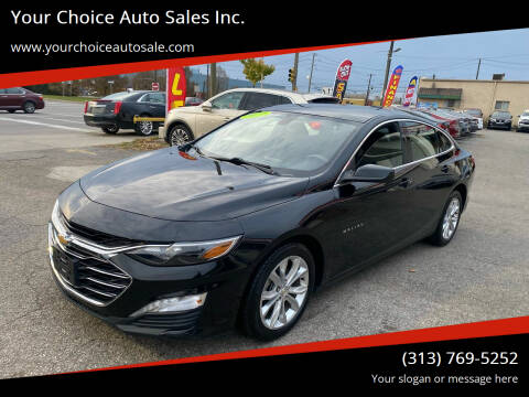 2020 Chevrolet Malibu for sale at Your Choice Auto Sales Inc. in Dearborn MI