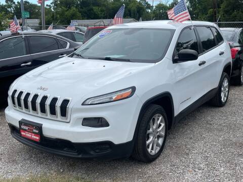 2015 Jeep Cherokee for sale at Premium Auto Group in Humble TX