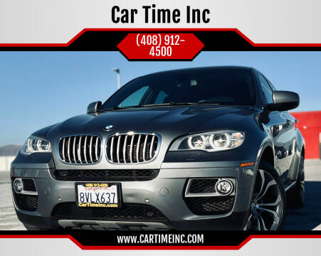 2013 BMW X6 for sale at Car Time Inc in San Jose CA
