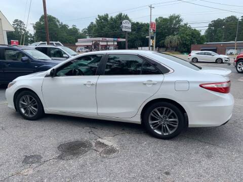 2017 Toyota Camry for sale at JM AUTO SALES LLC in West Columbia SC