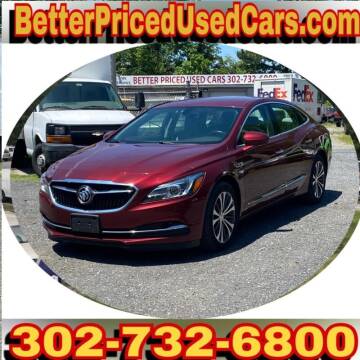2017 Buick LaCrosse for sale at Better Priced Used Cars in Frankford DE
