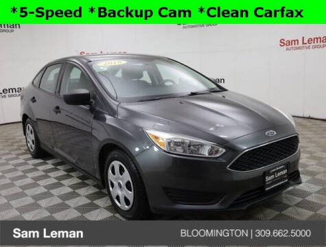 2018 Ford Focus for sale at Sam Leman CDJR Bloomington in Bloomington IL