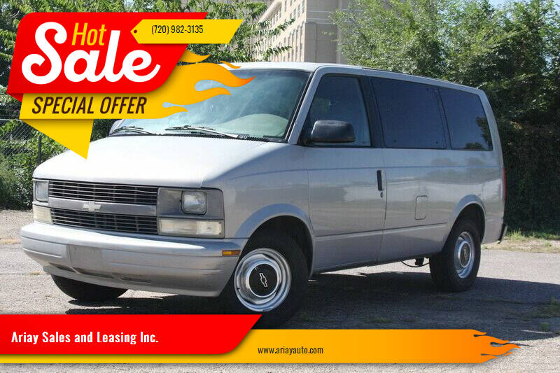 1999 Chevrolet Astro for sale at Ariay Sales and Leasing Inc. - Pre Owned Storage Lot in Denver CO