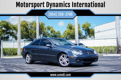 2006 Mercedes-Benz CLK for sale at Motorsport Dynamics International in Pompano Beach FL