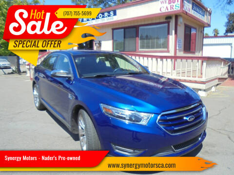 2014 Ford Taurus for sale at Synergy Motors - Nader's Pre-owned in Santa Rosa CA