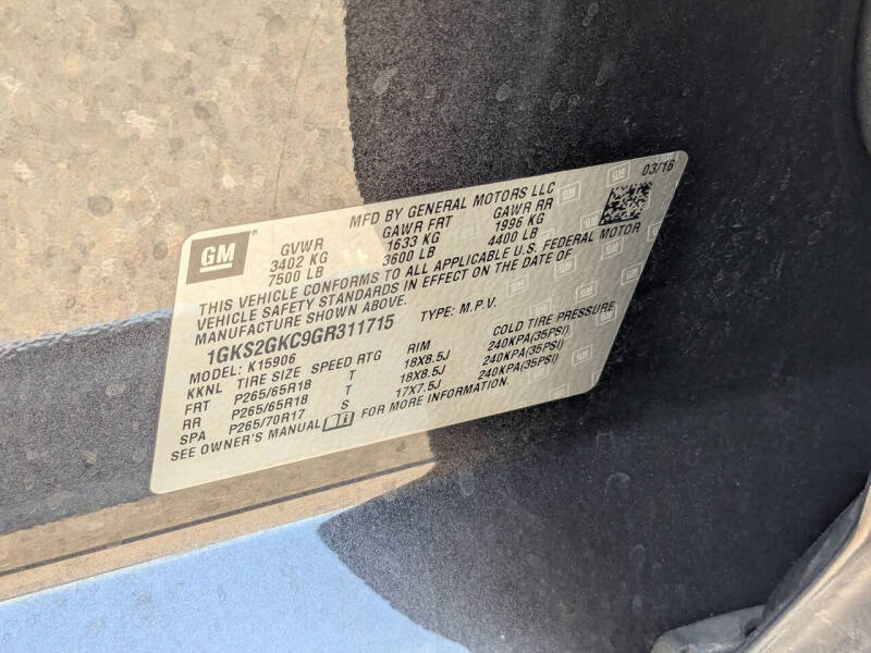 2016 GMC Yukon XL SLT