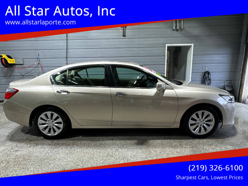 2015 Honda Accord for sale at All Star Autos, Inc in La Porte IN