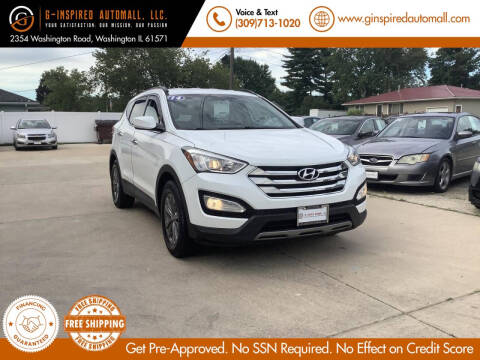 2014 Hyundai Santa Fe Sport for sale at G-Inspired Automall, LLC. in Washington IL