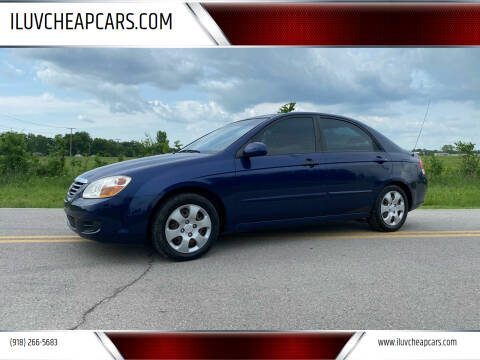 2008 Kia Spectra for sale at ILUVCHEAPCARS.COM in Tulsa OK