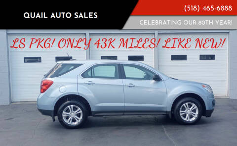 2015 Chevrolet Equinox for sale at Quail Auto Sales in Albany NY