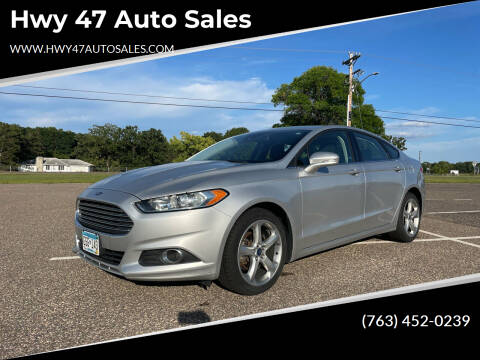 2016 Ford Fusion for sale at Hwy 47 Auto Sales in Saint Francis MN
