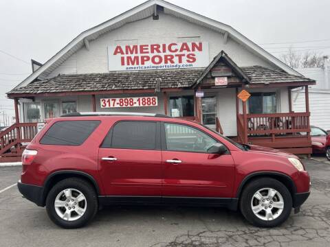 2012 GMC Acadia for sale at American Imports INC in Indianapolis IN