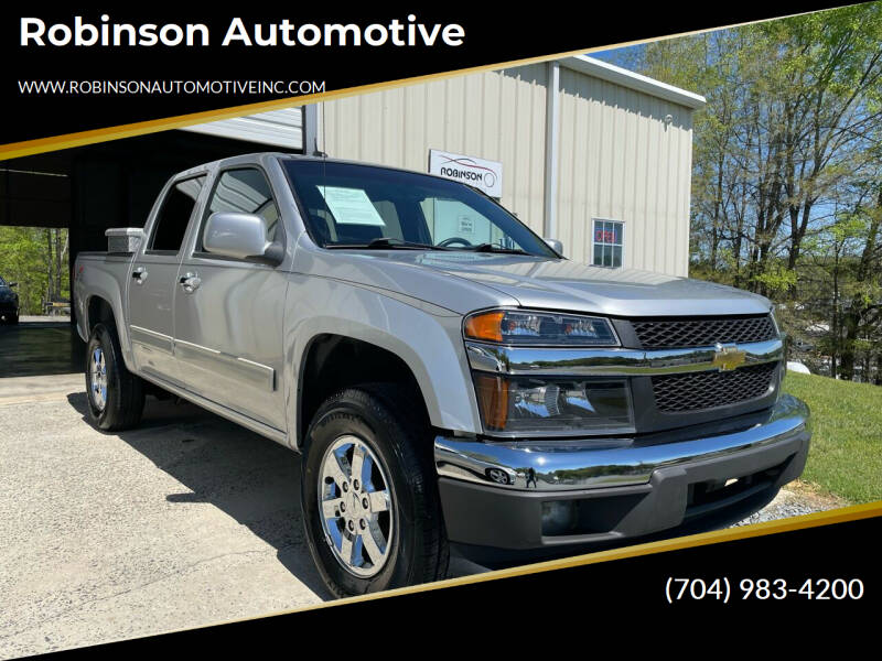 2010 Chevrolet Colorado for sale at Robinson Automotive in Albemarle NC