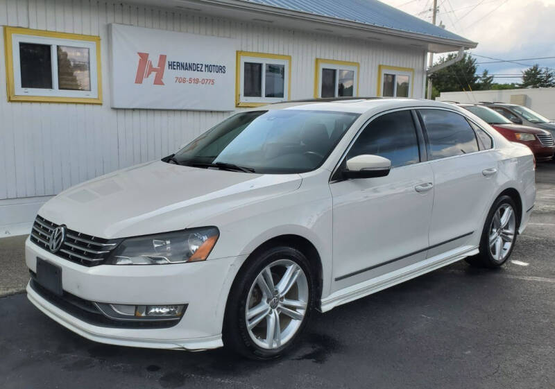 2013 Volkswagen Passat for sale at Hernandez Motors in Rocky Face GA