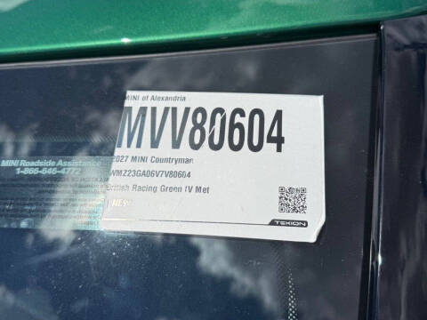 2027 MINI Countryman S ALL4