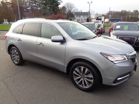 2016 Acura MDX for sale at BETTER BUYS AUTO INC in East Windsor CT