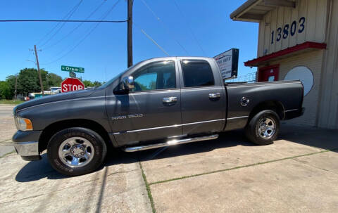 2004 Dodge Ram Pickup 1500 for sale at 2 Brothers Coast Acquisition LLC dba Total Auto Se in Houston TX