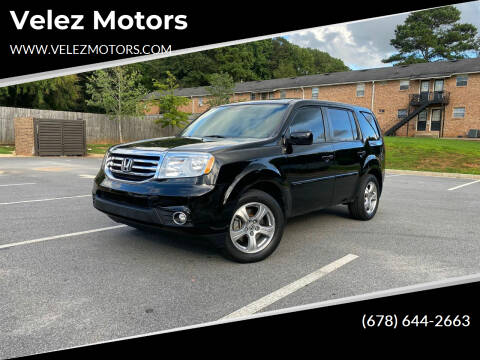 2014 Honda Pilot for sale at Velez Motors in Peachtree Corners GA