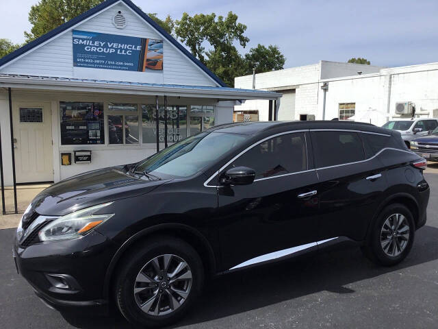 2018 Nissan Murano for sale at Smiley Vehicle Group in Lebanon, OH