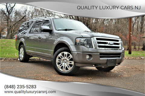 2012 Ford Expedition EL for sale at Quality Luxury Cars NJ in Rahway NJ