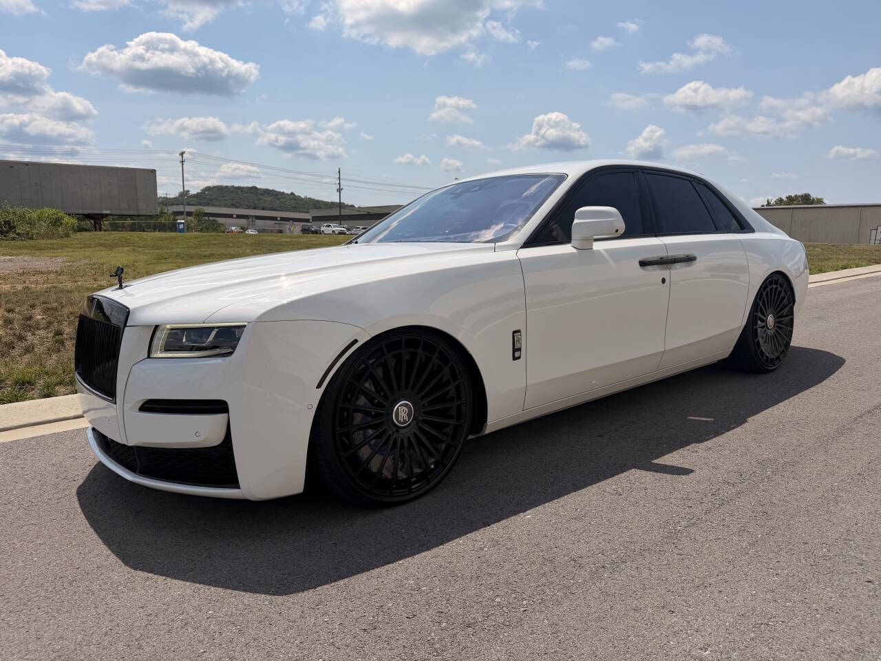 White 2024 Rolls-Royce Ghost Base AWD 4dr Sedan 1