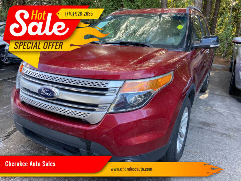 2014 Ford Explorer for sale at Cherokee Auto Sales in Acworth GA