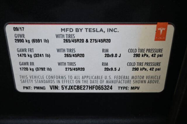 2017 Tesla Model X 75D