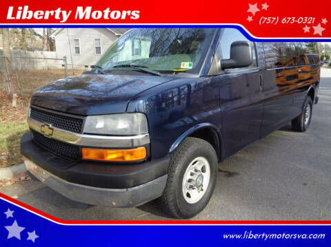 2011 Chevrolet Express Passenger for sale at Liberty Motors in Chesapeake VA