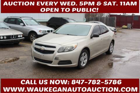 2013 Chevrolet Malibu for sale at Waukegan Auto Auction in Waukegan IL