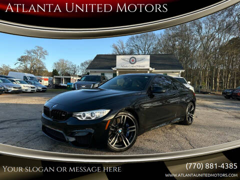 2016 BMW M4 for sale at Atlanta United Motors in Jefferson GA
