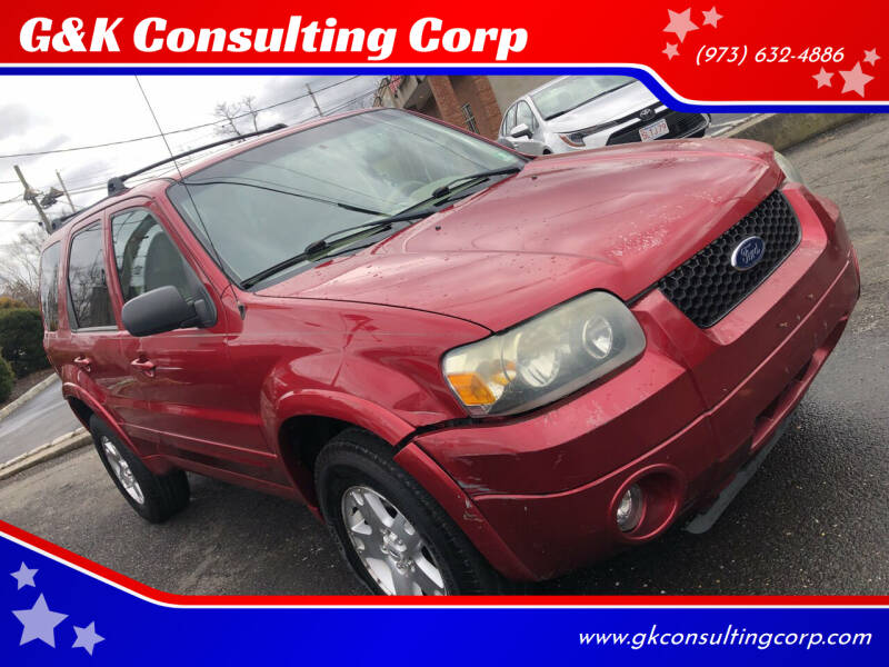 2006 Ford Escape for sale at G&K Consulting Corp in Fair Lawn NJ