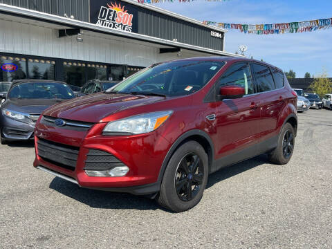 2016 Ford Escape for sale at Del Sol Auto Sales in Everett WA
