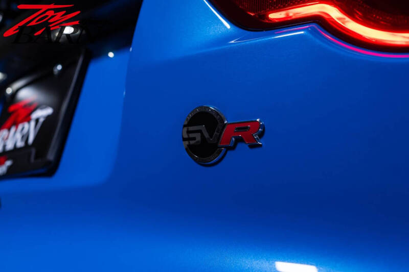 2017 Jaguar F-TYPE SVR