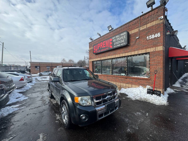 2008 Ford Escape for sale at Supreme Motor Groups in Detroit MI