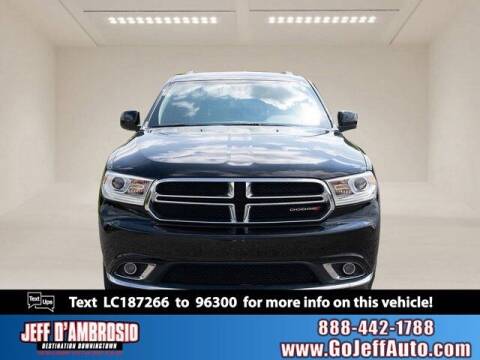 2020 Dodge Durango for sale at Jeff D'Ambrosio Auto Group in Downingtown PA