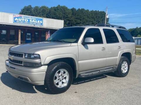2005 Chevrolet Tahoe for sale at Greenbrier Auto Sales in Greenbrier AR