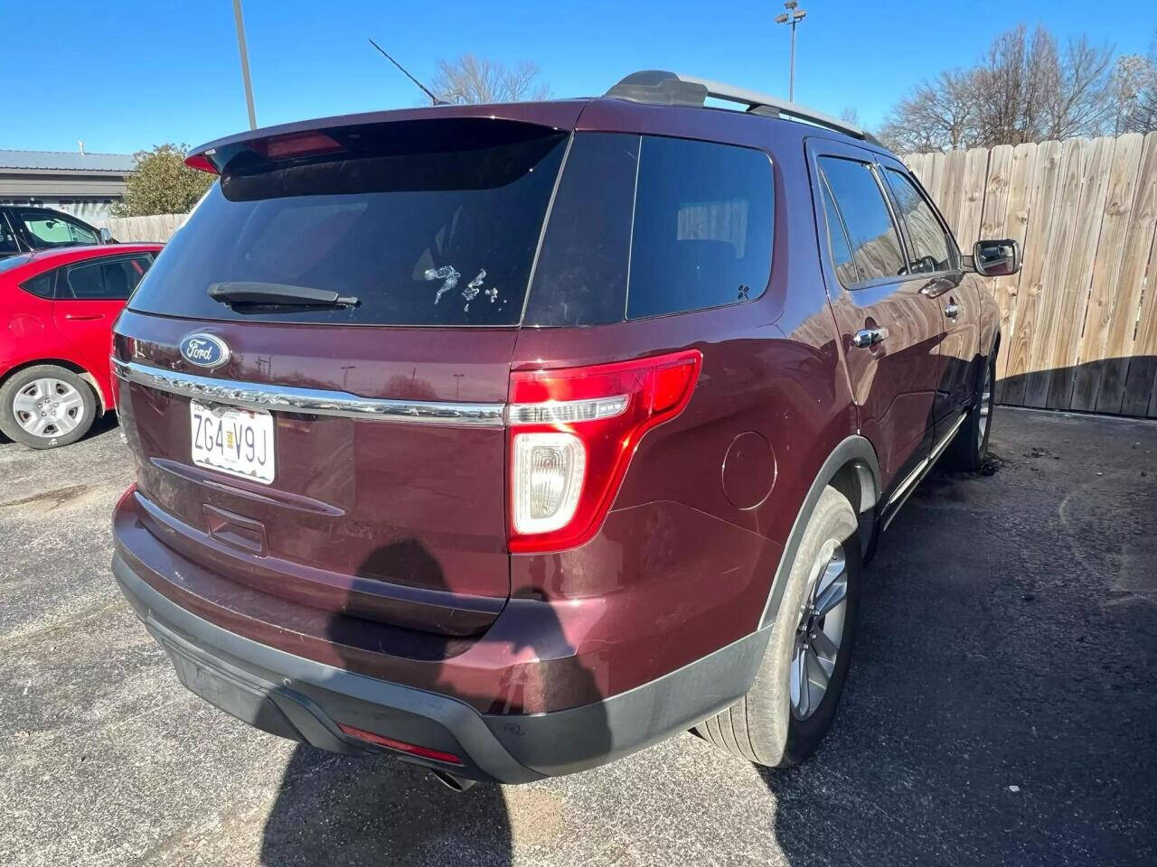 Red 2011 Ford Explorer XLT XLT 4dr SUV 5