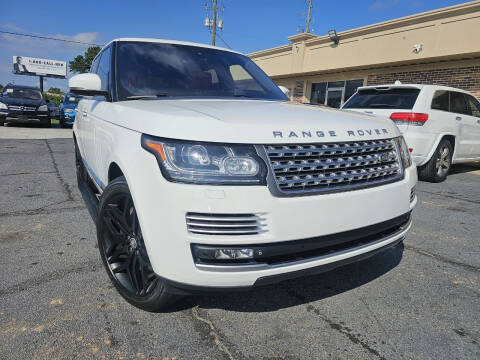 2015 Land Rover Range Rover for sale at North Georgia Auto Brokers in Snellville GA