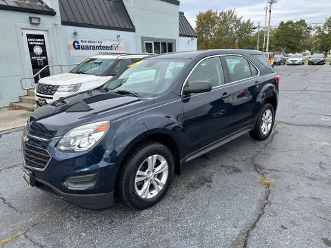 2017 Chevrolet Equinox for sale at Huggins Auto Sales in Ottawa OH