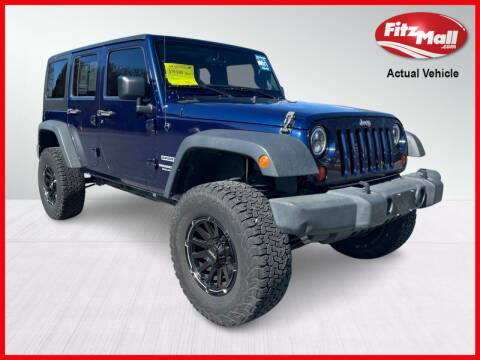 2013 Jeep Wrangler Unlimited for sale at Fitzgerald Cadillac & Chevrolet in Frederick MD