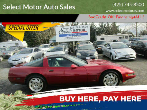 1995 Chevrolet Corvette for sale at Select Motor Auto Sales in Lynnwood WA