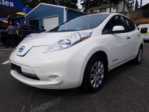 2013 Nissan LEAF for sale at Shoreline Family Auto Sales in Shoreline WA