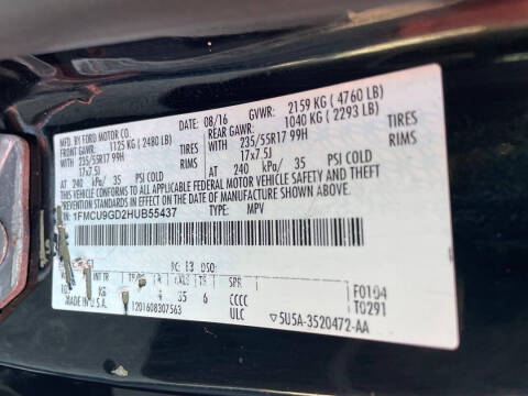 2017 Ford Escape SE