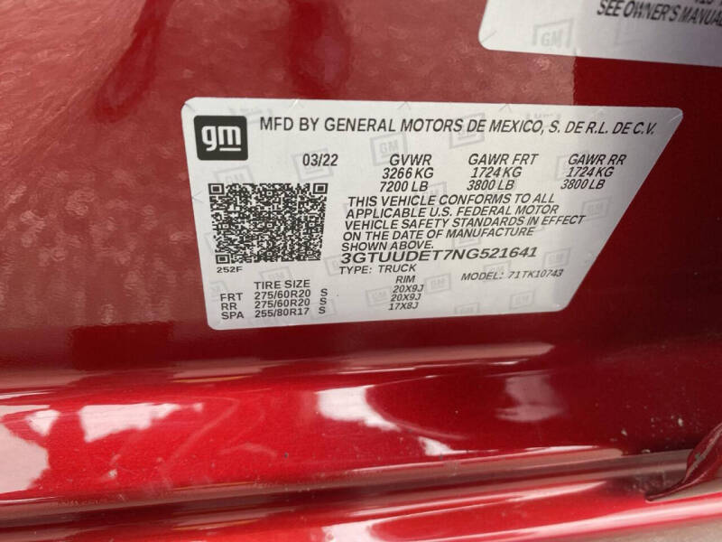 2022 GMC Sierra 1500