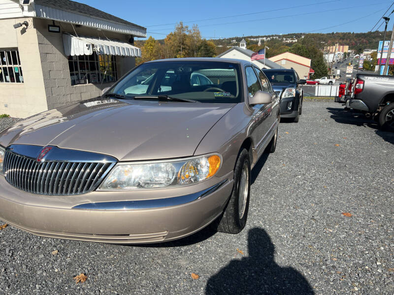 1998 Lincoln Continental for sale at JM Auto Sales in Shenandoah PA