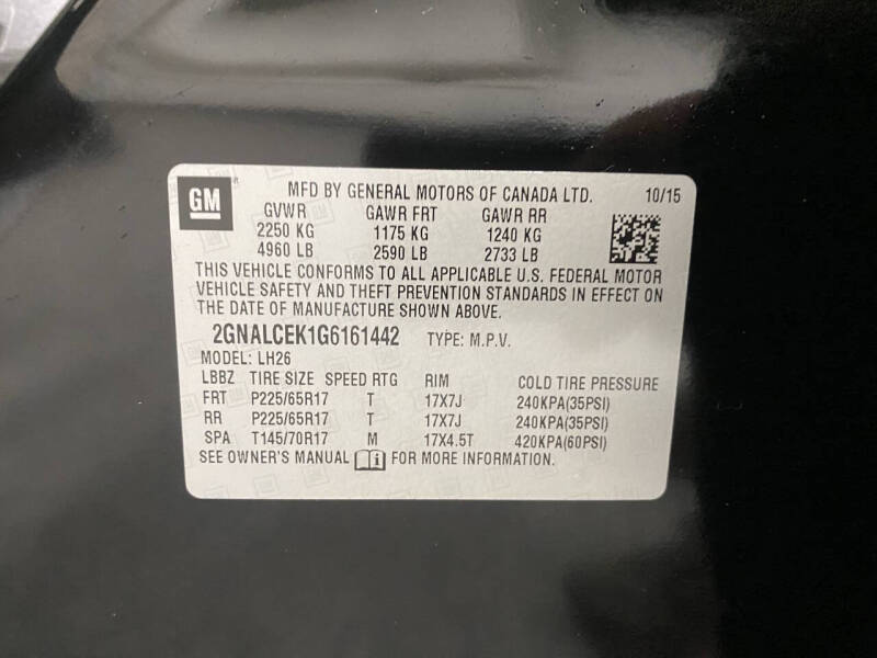 2016 Chevrolet Equinox LT