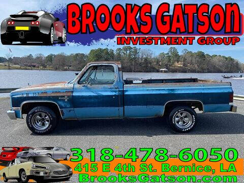 1984 Chevrolet C/K 10 Series for sale at Brooks Gatson Investment Group in Bernice LA